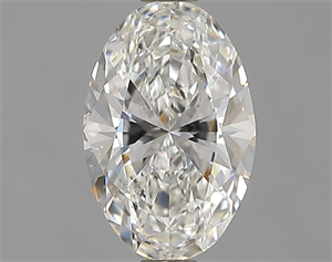 Foto Diamante Natural 0.51 quilates, Ovalado , Color G, claridad SI2 y certificado GIA de