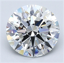 Diamante Natural 2.70 quilates, Redondo , Color F, claridad VS2 y certificado GIA