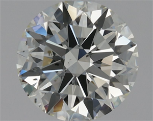 Picture of Natural Diamond 0.80 Carats, Round with Excellent Cut, J Color, SI1 Clarity and Certified by GIA