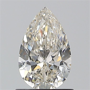 Picture of Natural Diamond 0.90 Carats, Pear with  Cut, J Color, VS1 Clarity and Certified by GIA