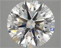 Del inventario de diamantes de laboratorio, 4.09 quilates, Redondo , Color H, claridad VS1 y certificado IGI