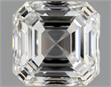 Natural Diamond 1.20 Carats, Asscher with  Cut, H Color, VVS1 Clarity and Certified by GIA