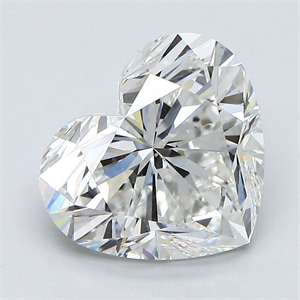 Picture of Natural Diamond 3.22 Carats, Heart with  Cut, G Color, VS2 Clarity and Certified by GIA