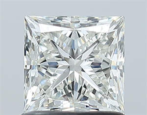 Picture of Natural Diamond 1.02 Carats, Princess with  Cut, J Color, SI1 Clarity and Certified by GIA