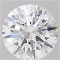Lab Grown Diamond 3.50 Carats, Round with Excellent Cut, E Color, VS1 Clarity and Certified by IGI