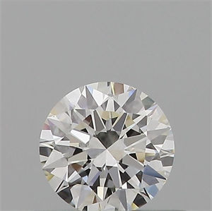 Picture of Natural Diamond 0.40 Carats, Round with Excellent Cut, F Color, VVS1 Clarity and Certified by GIA