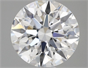 Del inventario de diamantes de laboratorio, 1.05 quilates, Redondo , Color D, claridad VVS2 y certificado IGI