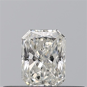 Picture of Natural Diamond 0.25 Carats, Radiant with  Cut, H Color, VVS1 Clarity and Certified by GIA