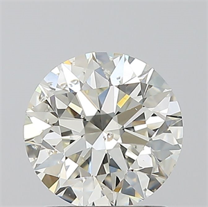 Foto Diamante Natural 1.30 quilates, Redondo , Color I, claridad SI1 y certificado IGI de