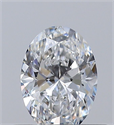 Natural Diamond 0.42 Carats, Oval with  Cut, E Color, VS1 Clarity and Certified by GIA