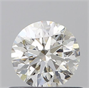 Diamante Natural 0.60 quilates, Redondo , Color I, claridad SI1 y certificado GIA