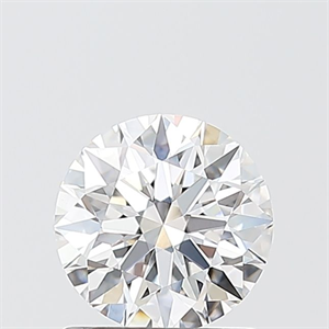 Picture of Lab Grown Diamond 1.09 Carats, Round with Ideal Cut, D Color, VVS2 Clarity and Certified by IGI