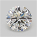 Lab Grown Diamond 1.05 Carats, Round with Ideal Cut, E Color, VVS2 Clarity and Certified by IGI