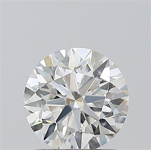 Picture of Natural Diamond 1.00 Carats, Round with Excellent Cut, H Color, VS2 Clarity and Certified by GIA