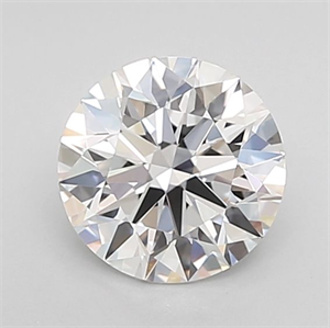 Picture of Lab Grown Diamond 1.05 Carats, Round with Ideal Cut, D Color, VVS2 Clarity and Certified by IGI