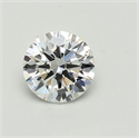 Del inventario de diamantes de laboratorio, 2.01 quilates, Redondo , Color F, claridad SI1 y certificado IGI
