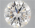 Del inventario de diamantes de laboratorio, 6.03 quilates, Redondo , Color F, claridad VVS1 y certificado IGI