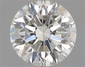 Picture of Natural Diamond 0.70 Carats, Round with Excellent Cut, H Color, VVS1 Clarity and Certified by GIA