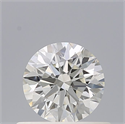 Diamante Natural 0.40 quilates, Redondo , Color F, claridad IF y certificado IGI