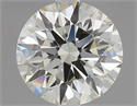 Diamante Natural 0.90 quilates, Redondo , Color L, claridad VVS1 y certificado GIA