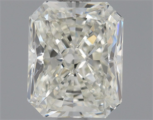 Picture of Natural Diamond 0.92 Carats, Radiant with  Cut, J Color, VVS1 Clarity and Certified by GIA