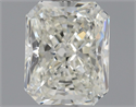 Diamante Natural 0.92 quilates, Radiante , Color J, claridad VVS1 y certificado GIA