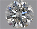 Diamante Natural 0.52 quilates, Redondo , Color H, claridad VVS2 y certificado GIA