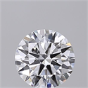 Lab Grown Diamond 1.02 Carats, Round with Ideal Cut, D Color, VS1 Clarity and Certified by IGI