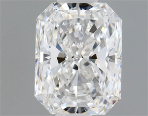 Picture of Natural Diamond 0.51 Carats, Radiant with  Cut, E Color, SI1 Clarity and Certified by GIA