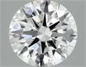 Del inventario de diamantes de laboratorio, 2.00 quilates, Redondo , Color D, claridad VVS2 y certificado IGI