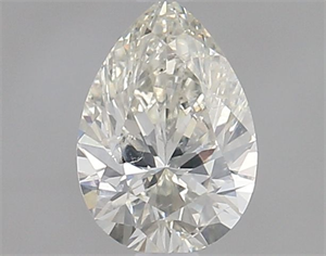 Picture of Natural Diamond 1.00 Carats, Pear with  Cut, K Color, I1 Clarity and Certified by GIA