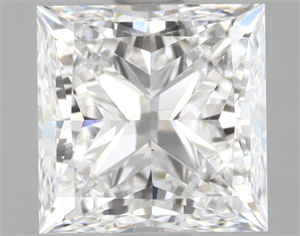 Picture of Natural Diamond 2.03 Carats, Princess with  Cut, F Color, VS1 Clarity and Certified by GIA