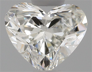 Picture of Natural Diamond 0.50 Carats, Heart with  Cut, I Color, VS1 Clarity and Certified by GIA
