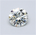 Diamante Natural 0.80 quilates, Redondo , Color L, claridad VVS2 y certificado GIA