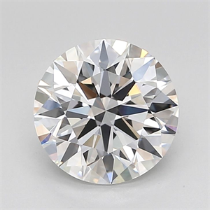 Picture of Lab Grown Diamond 2.30 Carats, Round with Ideal Cut, D Color, IF Clarity and Certified by IGI