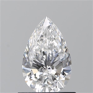 Picture of Natural Diamond 0.70 Carats, Pear with  Cut, D Color, VVS2 Clarity and Certified by GIA