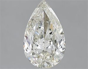 Picture of Natural Diamond 1.51 Carats, Pear with  Cut, I Color, SI2 Clarity and Certified by IGI