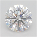 Lab Grown Diamond 3.27 Carats, Round with Excellent Cut, D Color, VVS2 Clarity and Certified by GIA