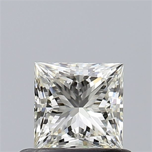 Foto Diamante Natural 0.52 quilates, Princesa , Color K, claridad SI1 y certificado GIA de