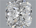Natural Diamond 0.53 Carats, Cushion with  Cut, G Color, VVS1 Clarity and Certified by GIA