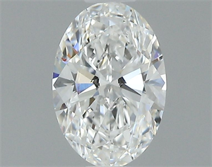Picture of Natural Diamond 0.50 Carats, Oval with  Cut, F Color, VS2 Clarity and Certified by GIA