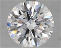 Lab Grown Diamond 4.22 Carats, Round with Excellent Cut, D Color, VS1 Clarity and Certified by GIA