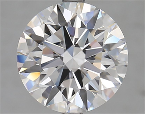 Picture of Lab Grown Diamond 4.22 Carats, Round with Excellent Cut, D Color, VS1 Clarity and Certified by GIA