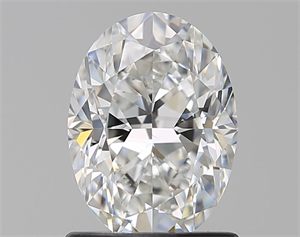 Foto Diamante Natural 1.20 quilates, Ovalado , Color F, claridad VS2 y certificado GIA de