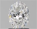 Natural Diamond 1.20 Carats, Oval with  Cut, F Color, VS2 Clarity and Certified by GIA