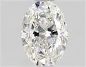 Natural Diamond 0.71 Carats, Oval with  Cut, E Color, VVS2 Clarity and Certified by GIA
