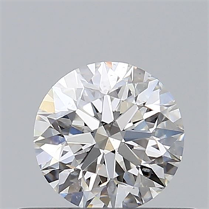 Foto Diamante Natural 0.46 quilates, Redondo , Color E, claridad SI1 y certificado GIA de