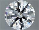 Diamante Natural 1.50 quilates, Redondo , Color F, claridad VS1 y certificado IGI