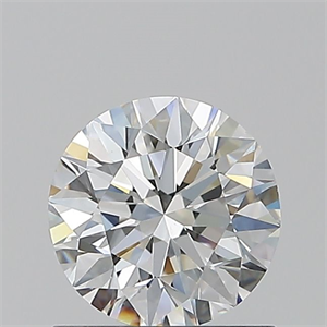 Picture of Natural Diamond 0.90 Carats, Round with Excellent Cut, F Color, VS2 Clarity and Certified by GIA