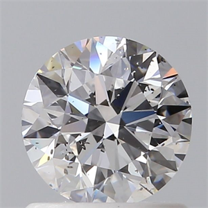 Foto Diamante Natural 0.80 quilates, Redondo , Color D, claridad SI2 y certificado GIA de